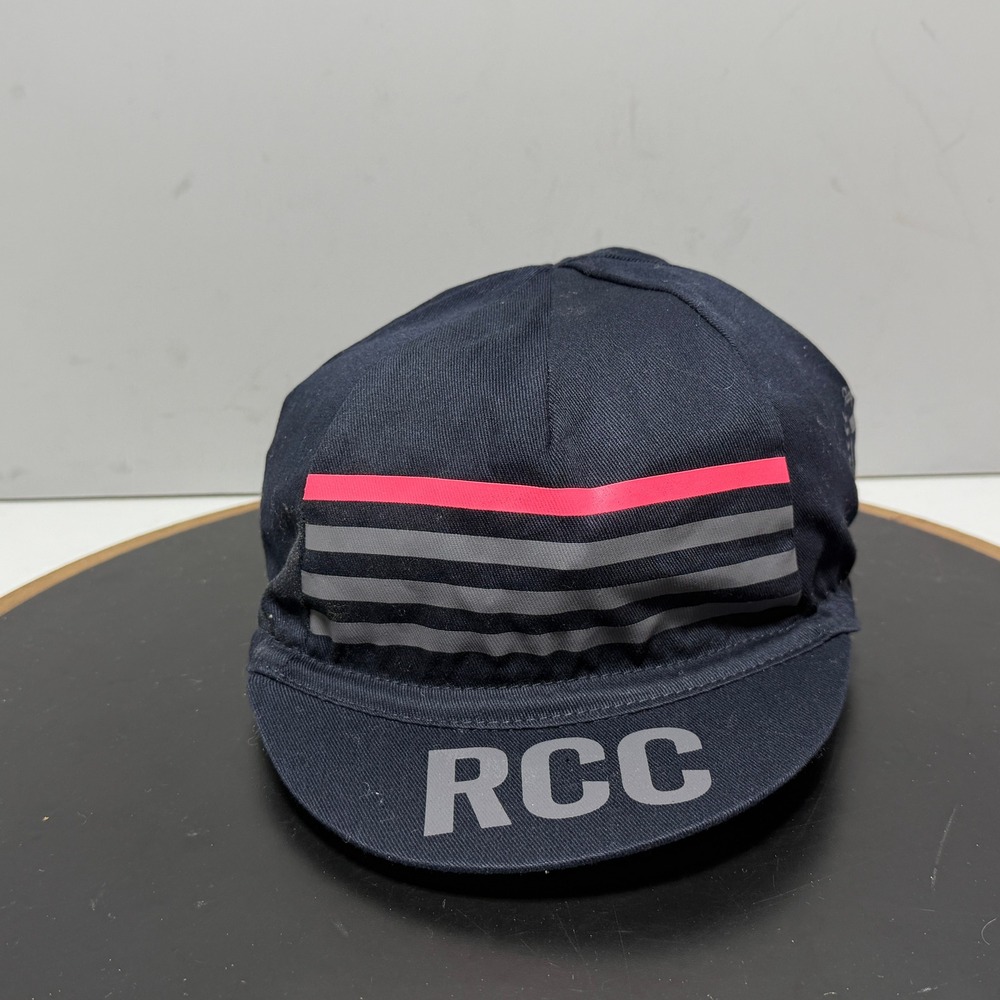 Rapha RCC Cycling Cap Men Women One Size Classic Fit Navy Blue Pink